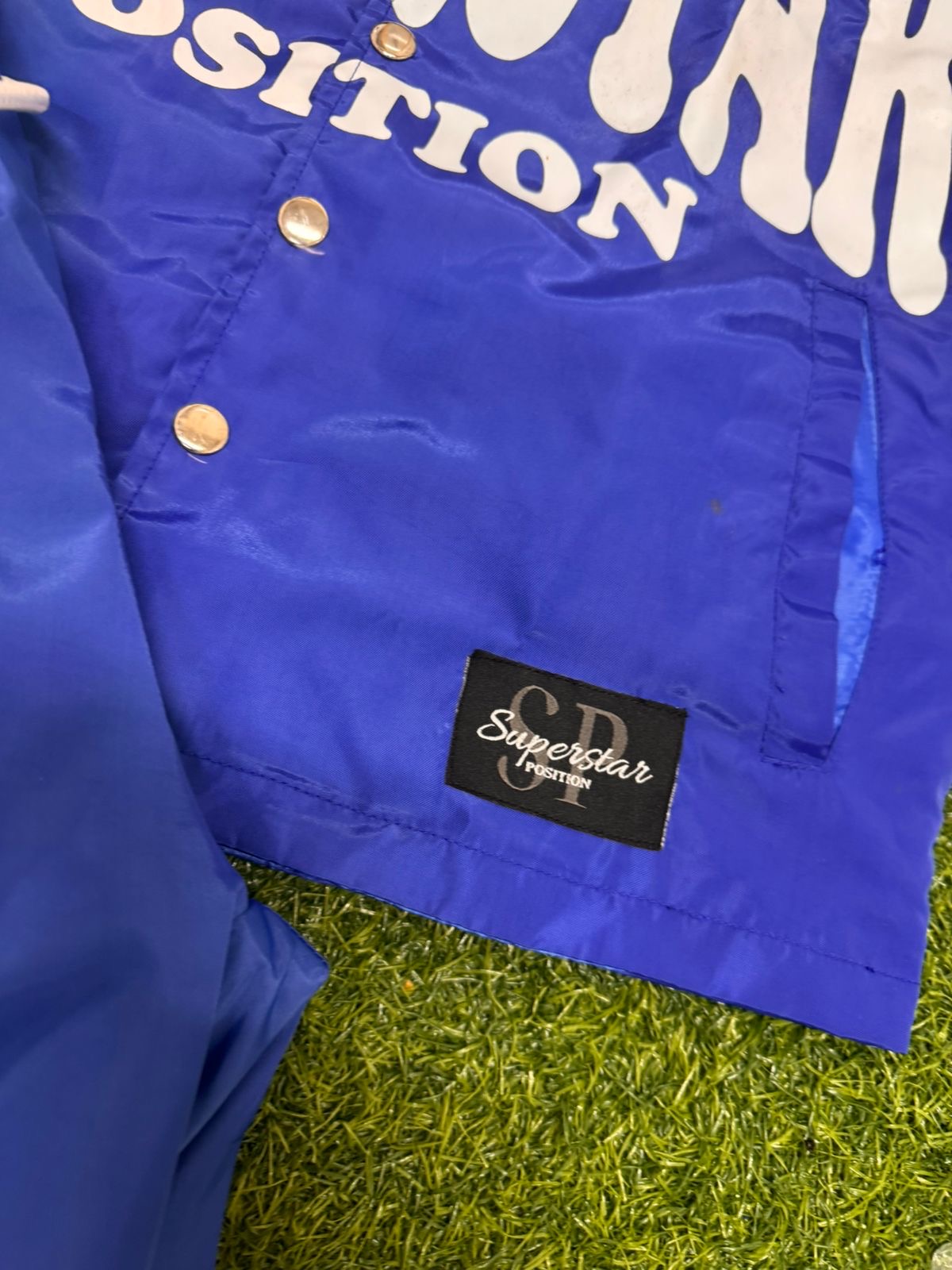 SP windbreaker 2 piece set BLUE