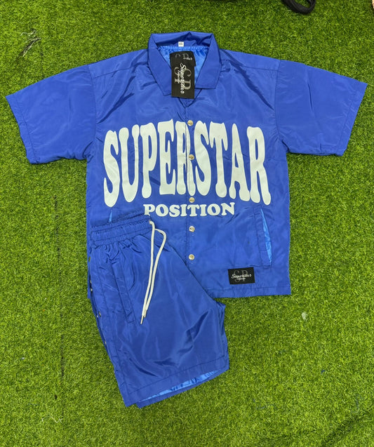 SP windbreaker 2 piece set BLUE