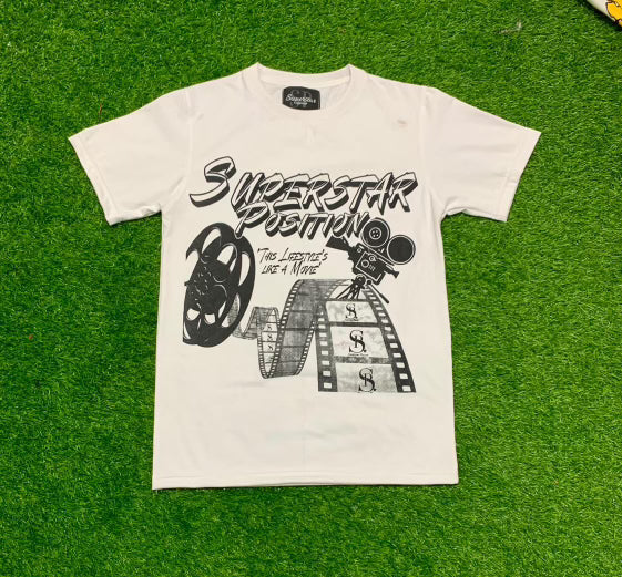 White Graphic SP T-Shirt
